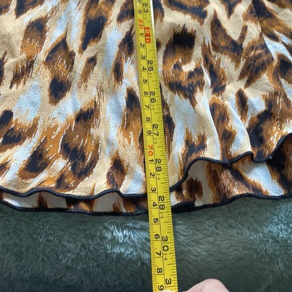 Animal Print Mini spaghetti Strap Dress - Picture 5 of 6